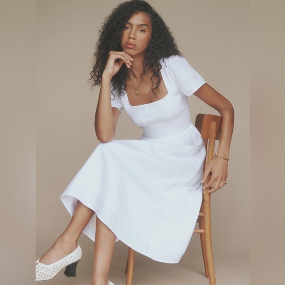 Reformation Pacome Linen Dress | NWT | Size 2 - Picture 4 of 7